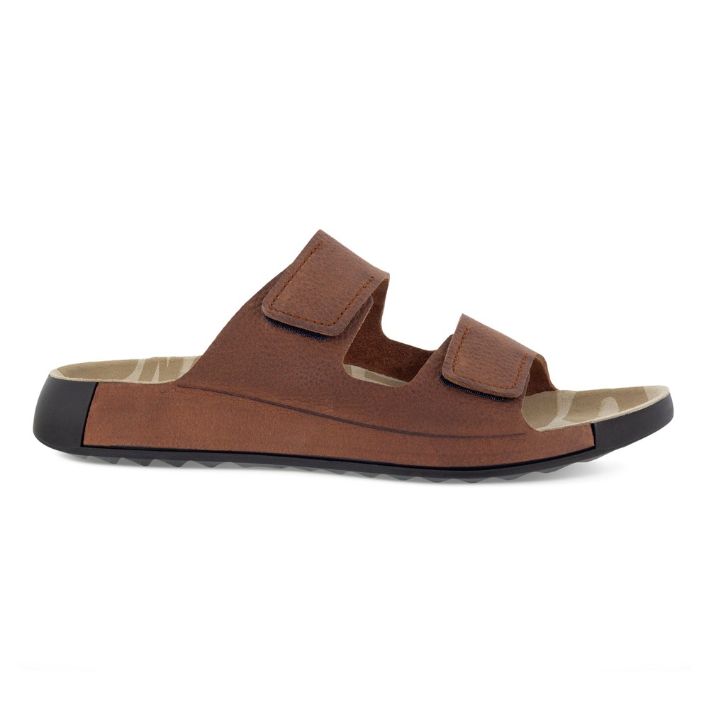 Sandalias Hombre - ECCO 2Nd Cozmo Flat - Marrom - PUG156734